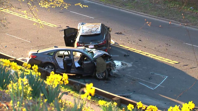 3 dead, 2 hurt in Rock Creek Parkway crash