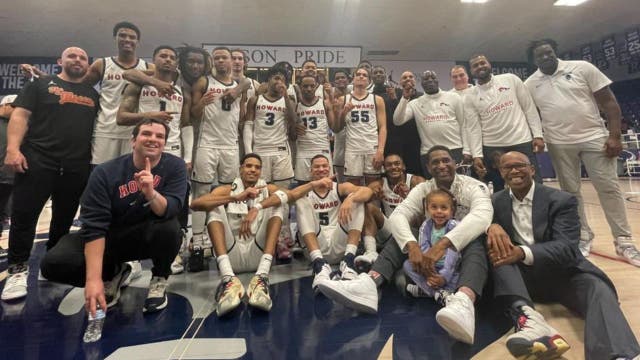 Howard University men's basketball wins regular season title, secures No. 1 seed in MEAC Tournament
