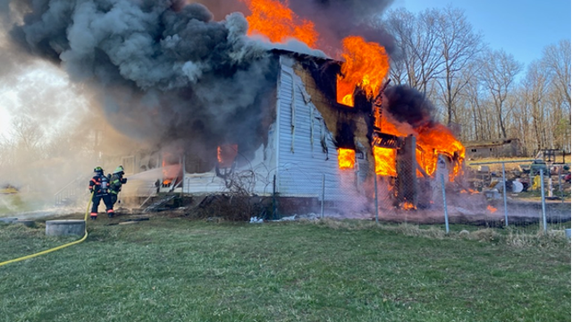 Man, 14 pets killed in 2-alarm Garrett County house fire