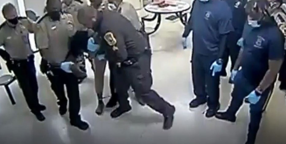 Surveillance footage released after deputies charged in Irvo Otieno's death