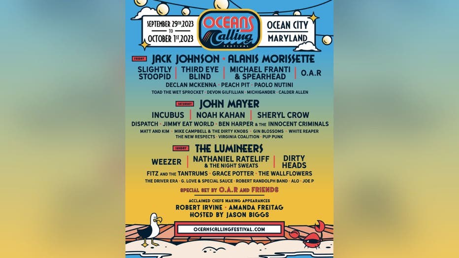 Oceans Calling Festival announces 2023 lineup after weather canceled