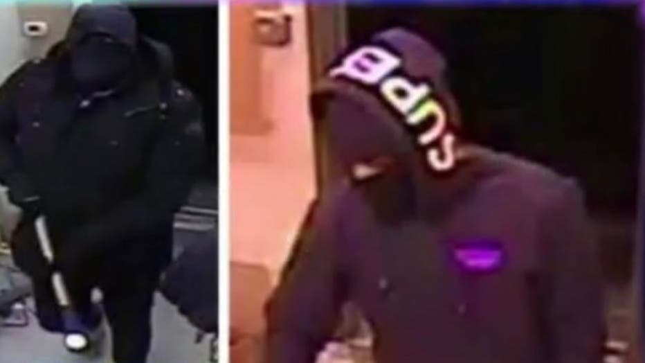 Police: 2 men wanted for armed robbery or ATM