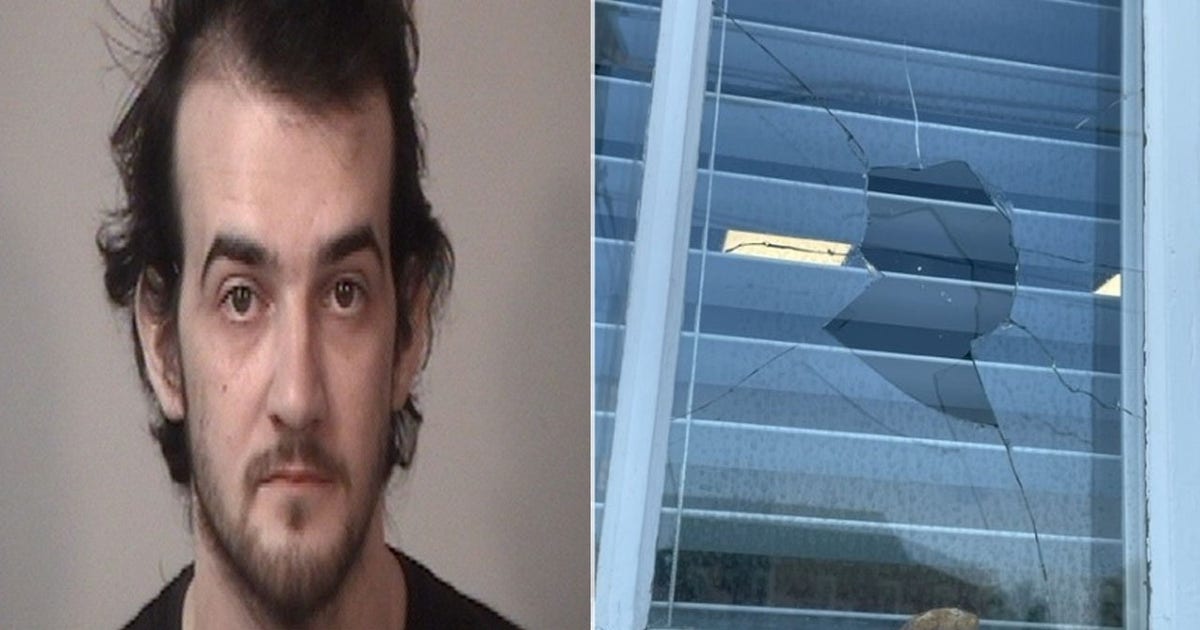 Man arrested after throwing rocks at deputies, busting courthouse and ...
