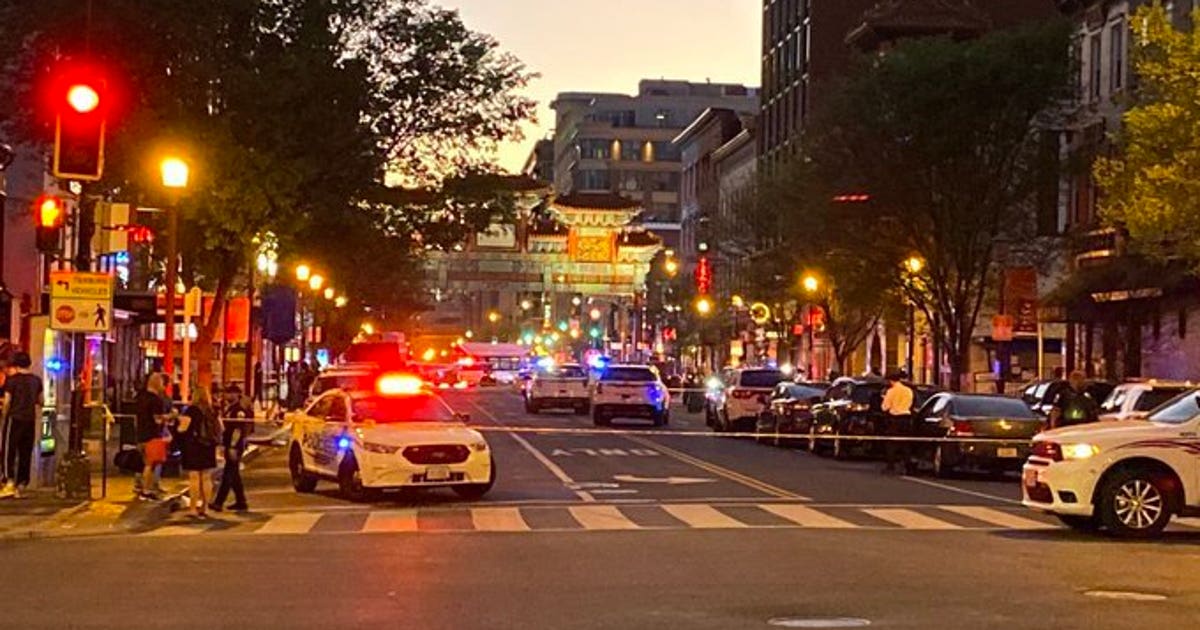Chinatown shooting shuts down part of H Street; 1 man injured | FOX 5 DC