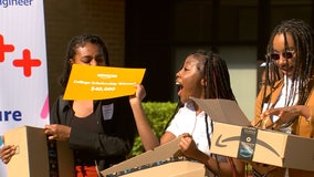 Amazon surprises Prince George's County STEM students with $40K Future Engineer scholarships