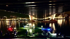 3 dead after car plunges into Anacostia River beneath Frederick Douglass Memorial Bridge