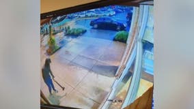 Suspects caught on camera breaking into Falls Church jewelry store with sledgehammer