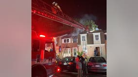5 adults, 2 children displaced after Woodbridge townhouse fire