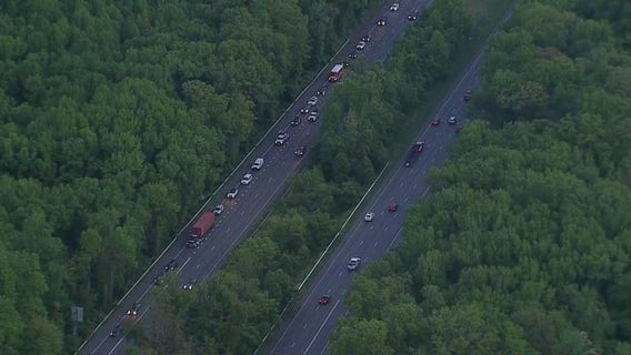 2 hurt in crash along BW Parkway near National Security Agency