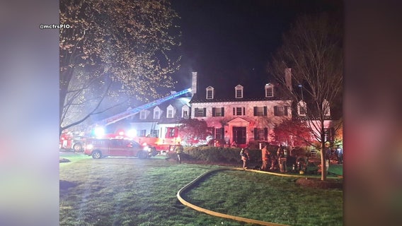 Fire causes $2 million in damage at Potomac home; 2 adults, 3 children displaced