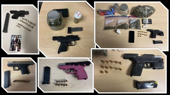 Ghost gun, fentanyl among contraband seized by Maryland State Police during searches, crashes
