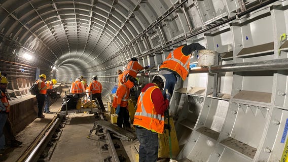 Yellow Line to reopen in May; Trains could begin to turn back at Mt Vernon Square