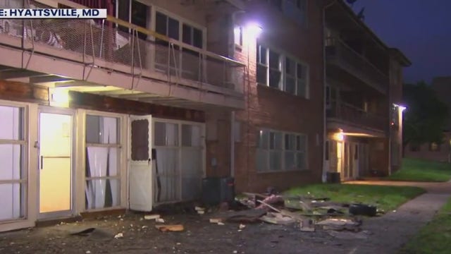 15 residents displaced after apartment fire in Hyattsville