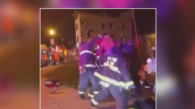 Man arrested after video shows brawl involving firefighters; DC Fire investigating