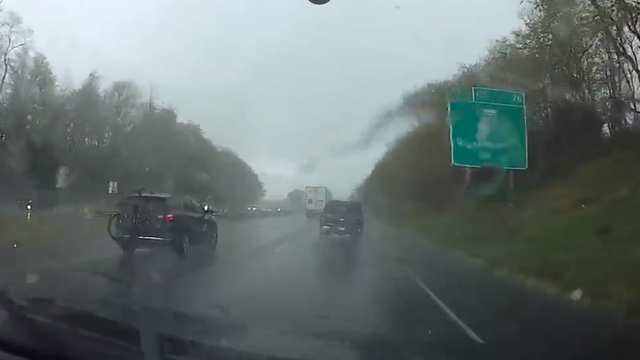 DMV weather: Quarter-sized hail as heavy rain, storms move through region