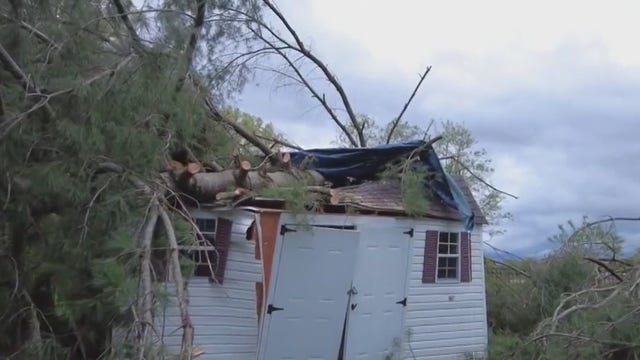 Tornado touches down in Poolesville; No warning issued