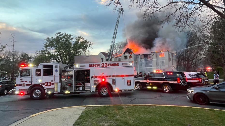 2-alarm Fire Tears Through Apartment Complex In Largo | FOX 5 DC