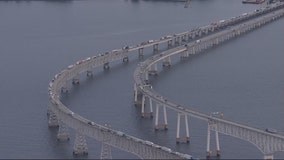Tractor-trailer crash on Bay Bridge causes major delays Wednesday