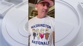 Kansas City firefighter uses Heimlich maneuver to help choking fan at Washington Nationals game
