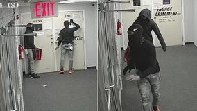 Surveillance cameras capture break-in attempt at Montgomery County gun shop