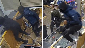 Search for thieves who stole weapons after ramming car into Rockville gun store continues