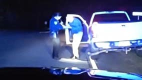 Video: Elderly man gives police officer clog dancing lesson during traffic stop