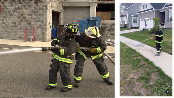 11-year-old future firefighter put to the test at DC training academy