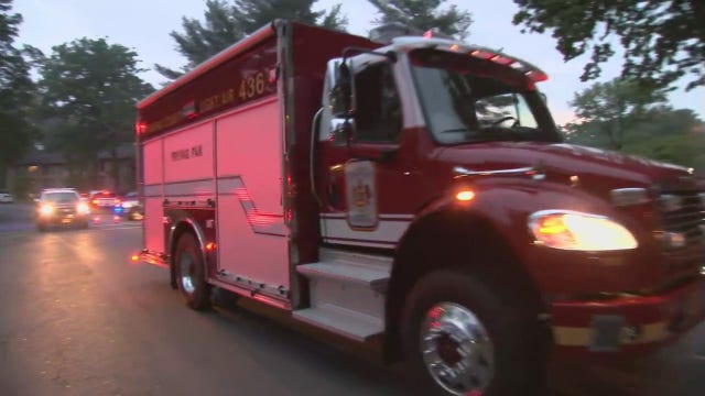 Woman in roadway struck, killed by firetruck in Reston
