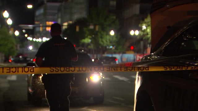 Woman stabbed while walking near Key Bridge
