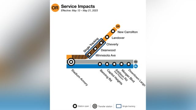Metro summer construction work begins with Orange Line stations