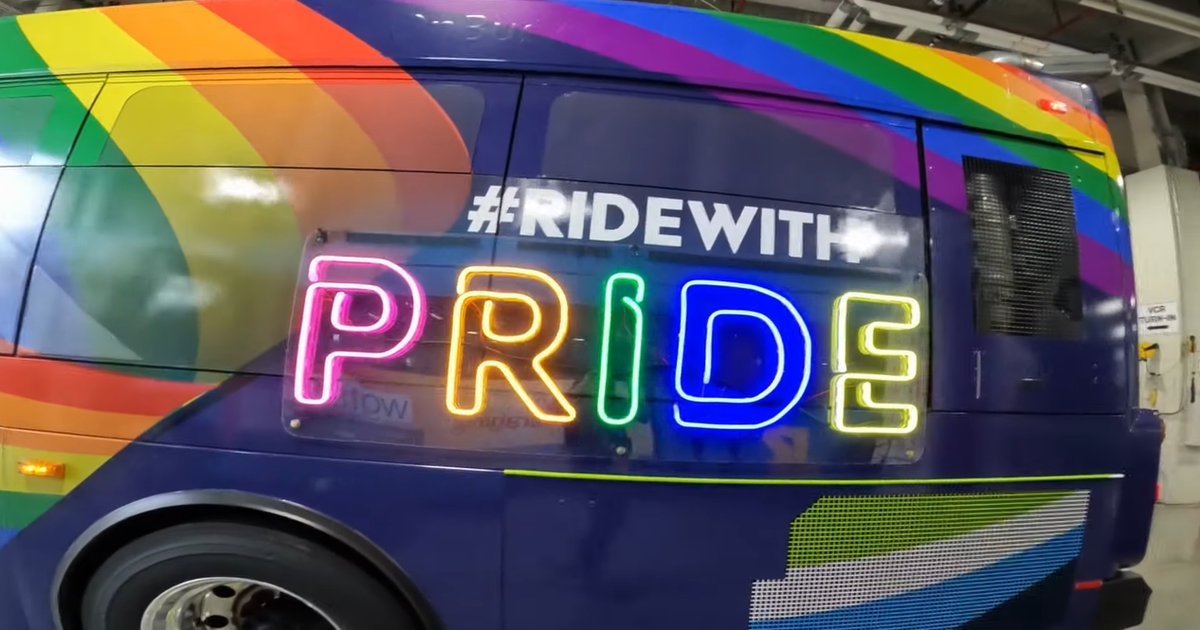 MCDOT Unveils 'Ride With Pride Bus' honoring LGBTQ+ Pride Month | FOX 5 DC