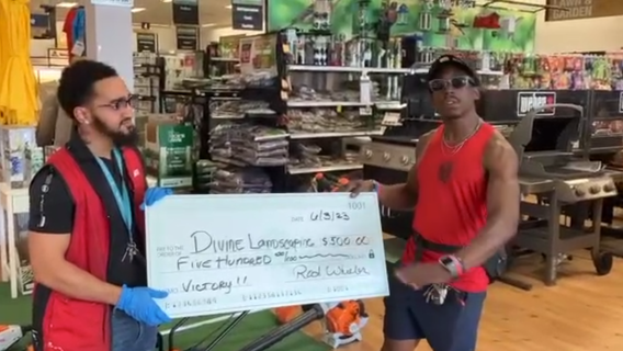 Generous donation aims to help robbed landscaping business owner stay afloat