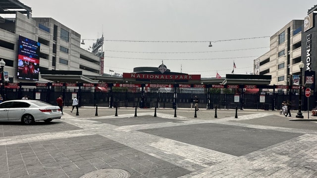 Washington Nationals postpone Thursday’s game due to poor air quality in DC region