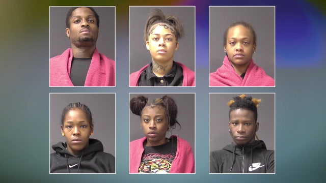 6 arrested after string of thefts at Queenstown Outlets
