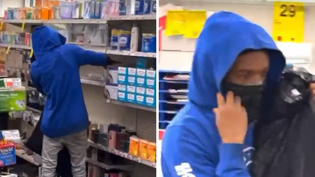 Crook steals dozens of bars of soap from CVS in Northwest