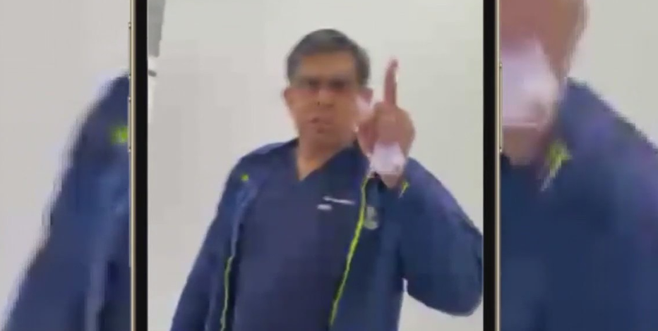 Virginia doctor caught on camera allegedly assaulting employee