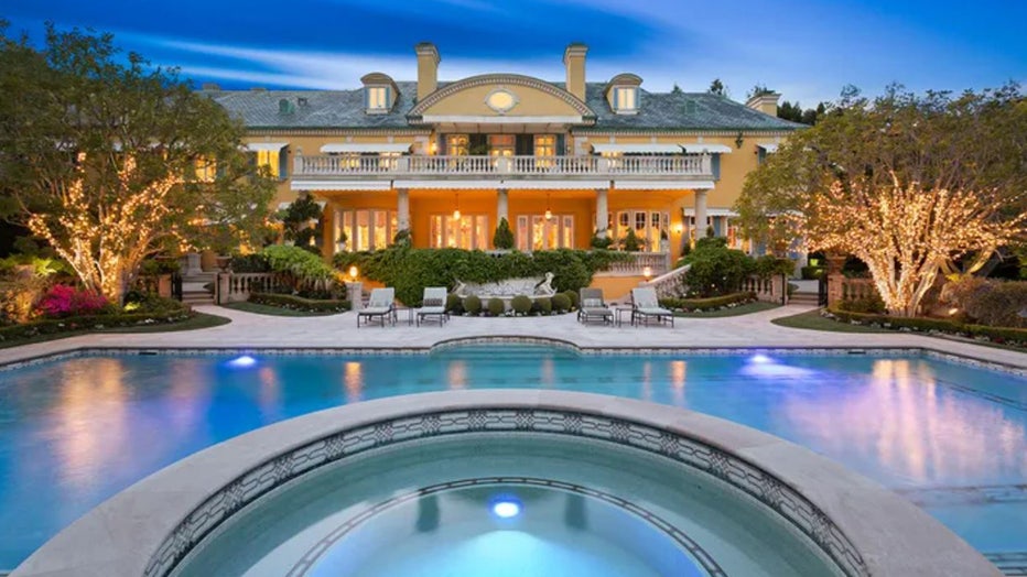 Look inside Rod Stewart's $70 million extravagant LA mansion – NBC Los  Angeles