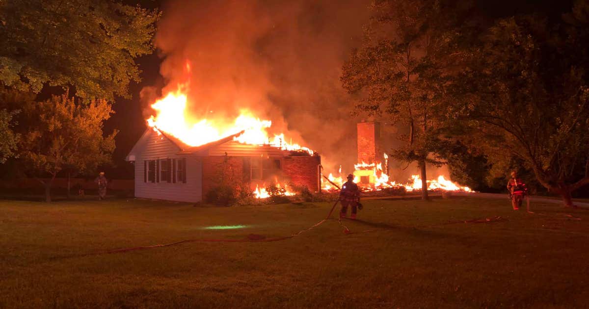 House collapses after fire in Rockville | FOX 5 DC