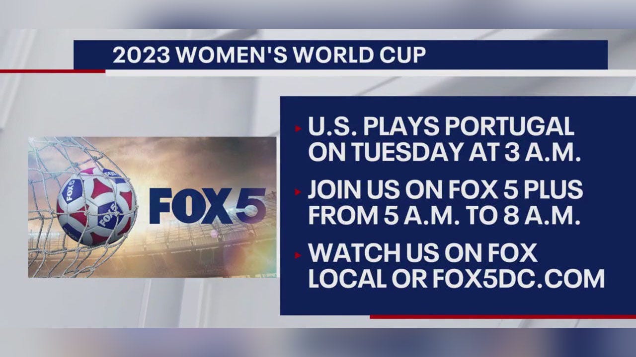 Womens World Cup FOX 5 Newscast Schedule