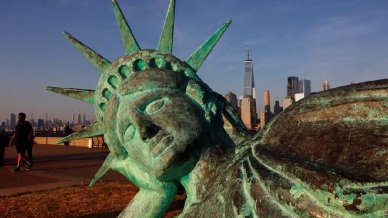 25-foot 'Reclining Liberty' statue coming to Museum of