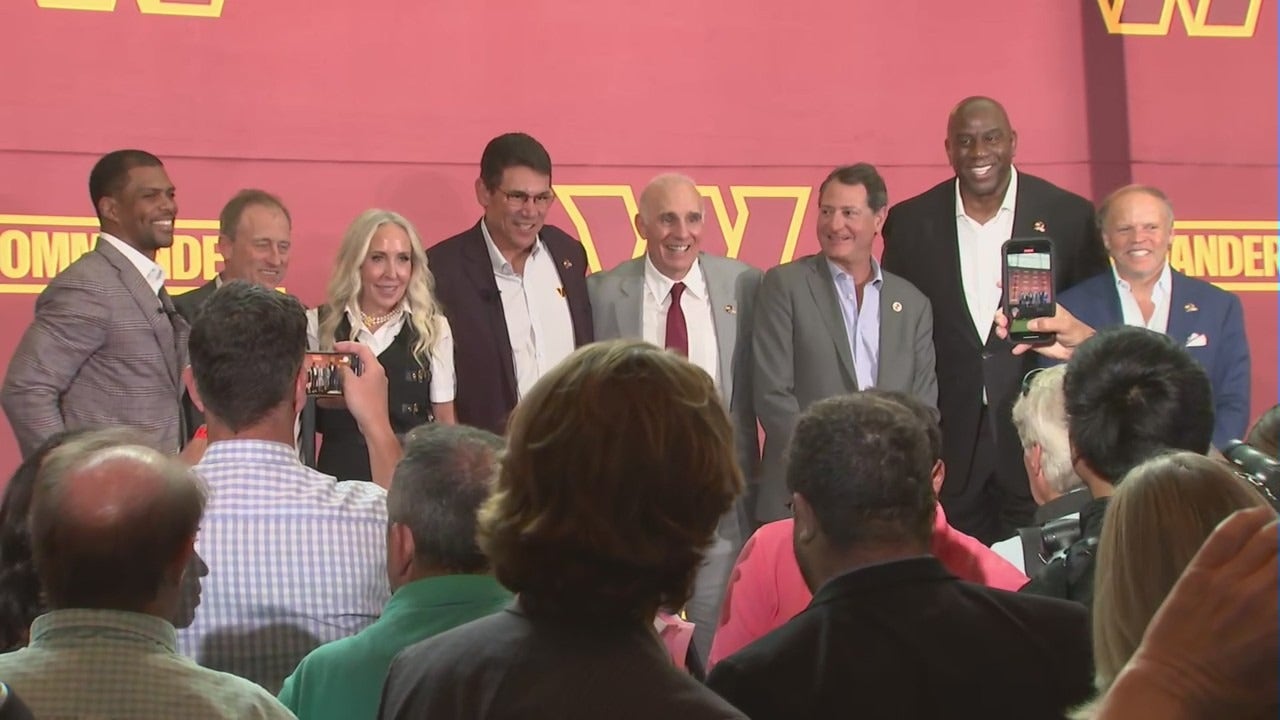 Magic Johnson becoming part-owner of Washington Commanders, sounds