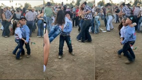 Watch: Young dancing siblings go viral