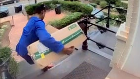 WATCH: Brazen porch pirate poses as delivery person before swiping packages in Georgetown