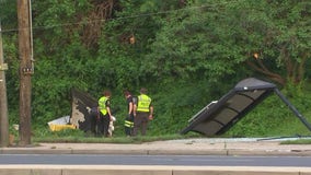 Questions remain after car crashes into Takoma Park bus stop, killing 71-year-old woman