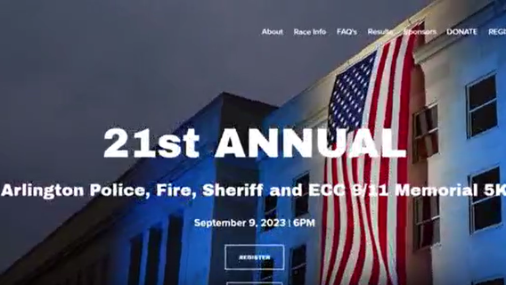 Organizers of Arlington 9/11 fundraiser frustrated after website taken over, race signups down