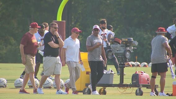 Commanders Training Camp: Josh Harris attends first practice, players say energy is high