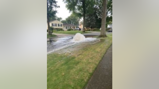 Water service disrupted due to water main break in Rockville