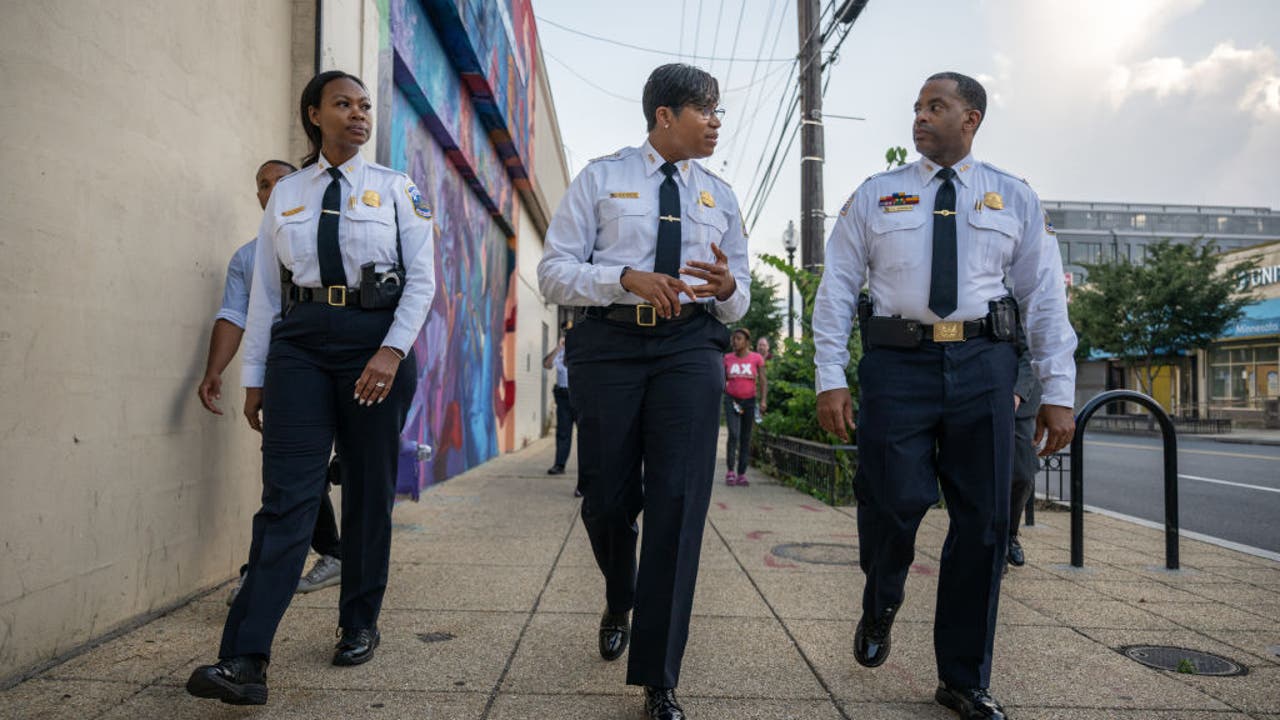 DC’s police chief commits to 52 weeks of community walks to restore trust and safety