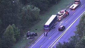 Police ID driver of SUV killed after head-on wrong-way crash with Greyhound bus in Howard County