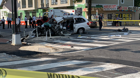 1 adult in critical condition following vehicle collision involving DC Fire and EMS ambulance